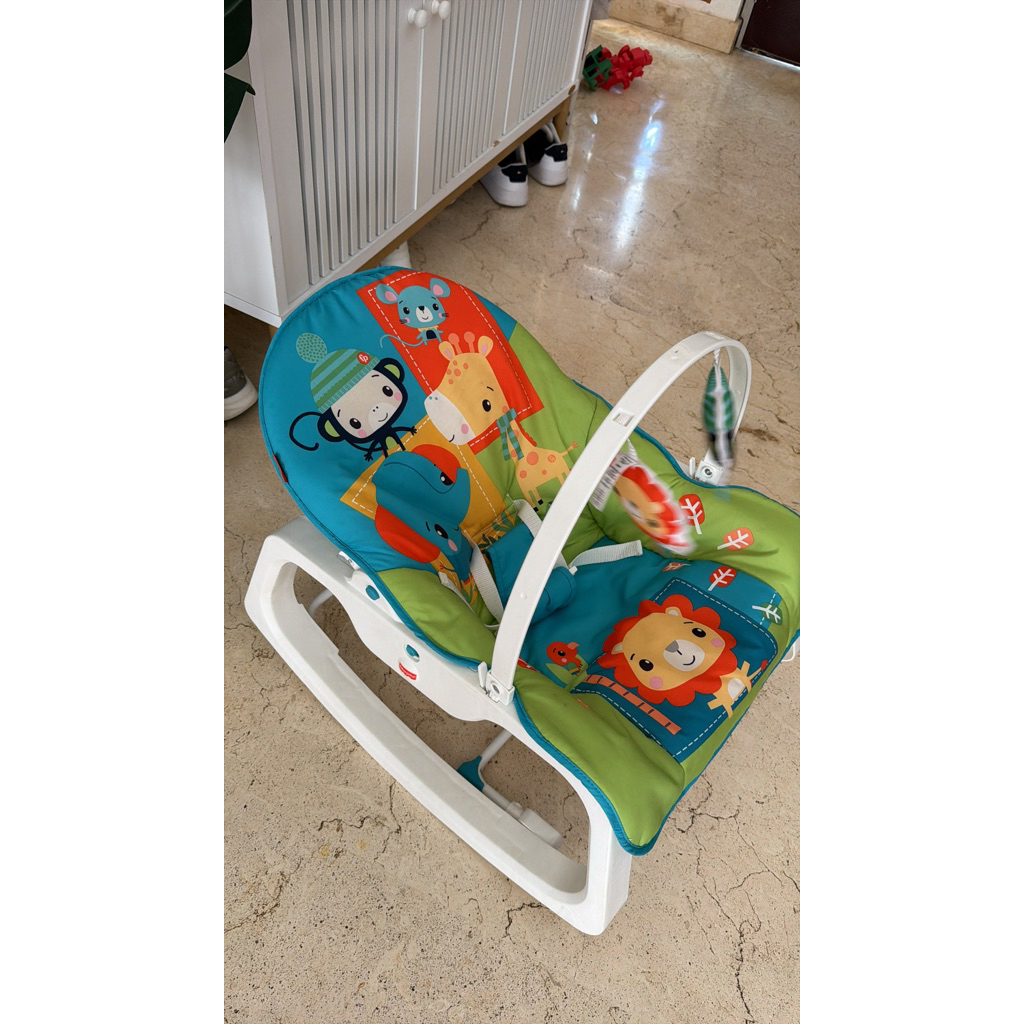 kursi goyang bayi second
