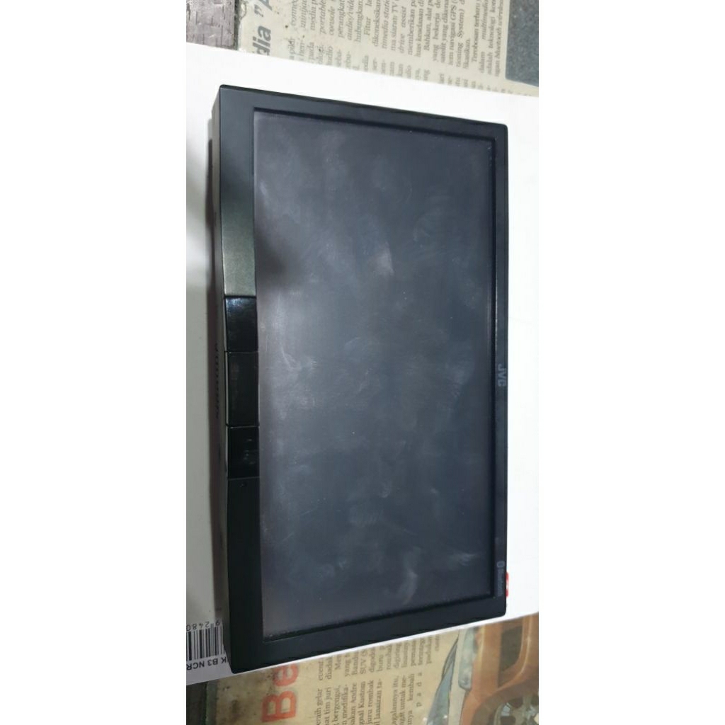 Front Face Muka Layar head unit mobil JVC 2 DIN KW-AV70BTM tanpa badan