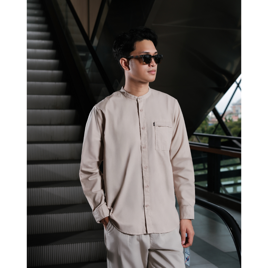 AS SAFWA Baju Kemeja Koko Kemko KM88 L/S - FARAZ Lengan Panjang