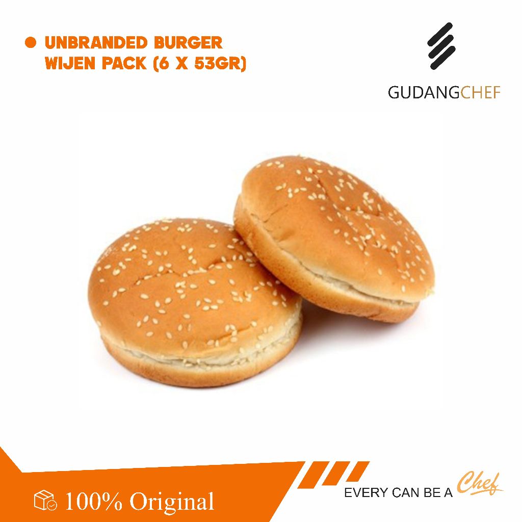 Sari Roti | Roti Undranded Burger - Wijen - Jumbo | Hotdog - Wijen