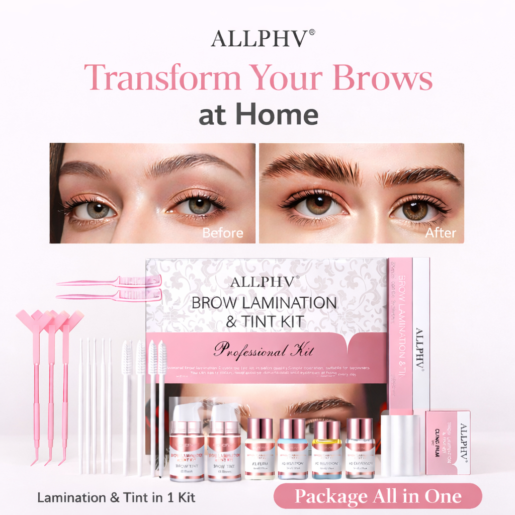 ALLPHV Brow Lamination Kit Brow Lift Perm Alis Membentuk Alis Dengan Cepat Membentuk Brow Bomber Kit