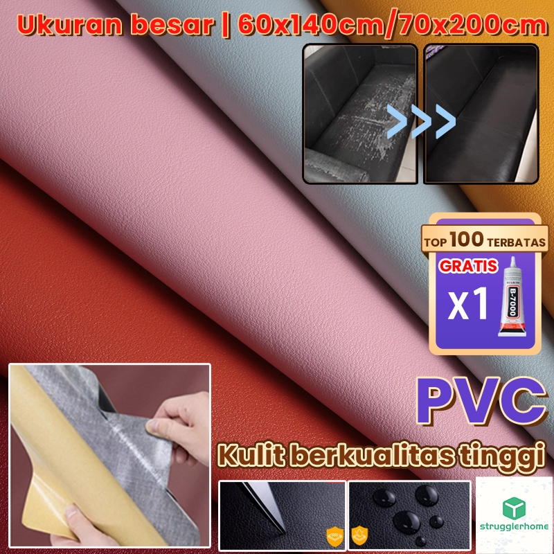 [profesional] kulit kursi sofa rekat stiker sofa kulit sticker kulit pu stiker kursi