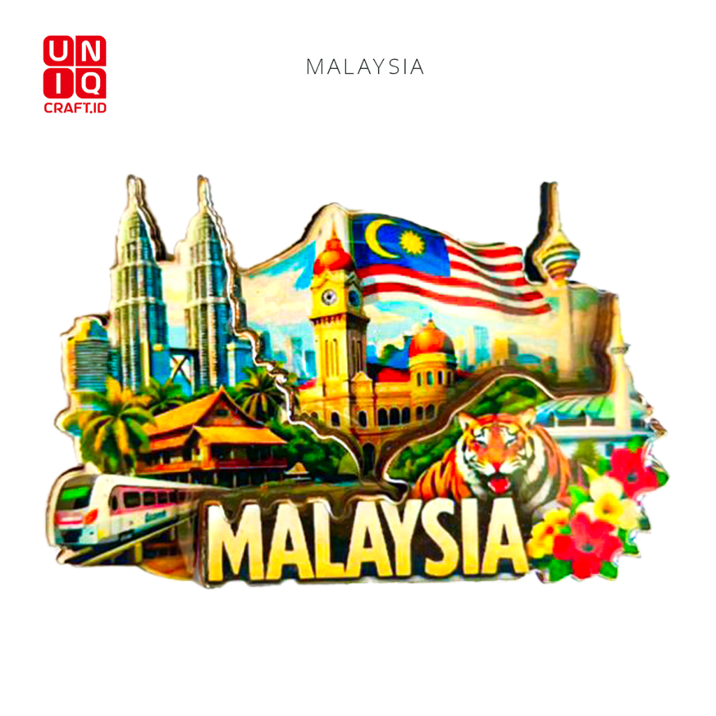 Magnet Tempelan Kulkas Edisi Malaysia