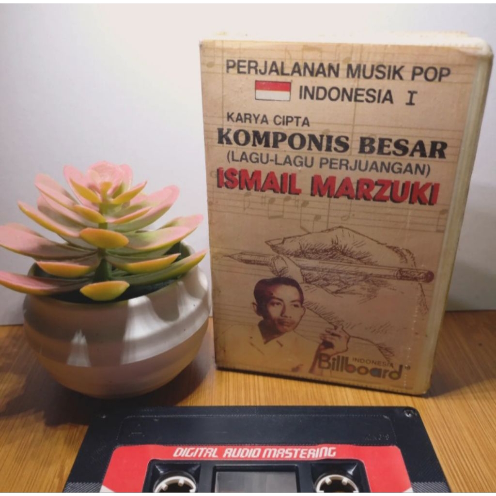 Kaset Karya Cipta Komponis Besar ismail Marzuki