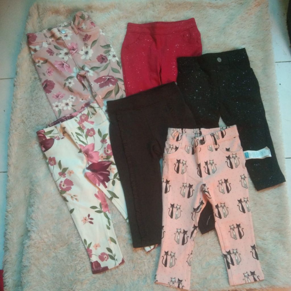 CELANA PANJANG JEGGING ANAK BAYI 1 2 3 4 5 6 7 Tahun PLACE