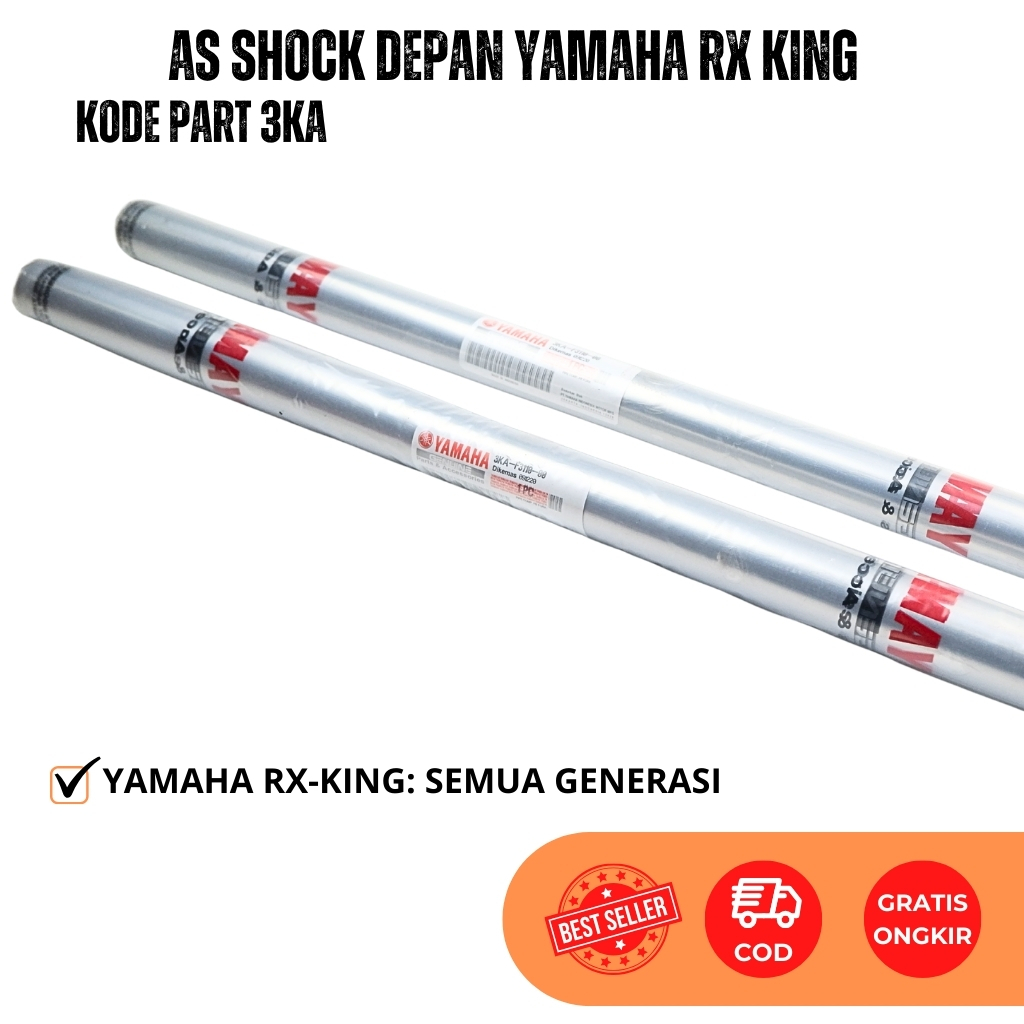 As Shock Depan Yamaha RX King - RX K - Halu Halu Shokbreaker Depan Yamaha RX King New 3KA Original