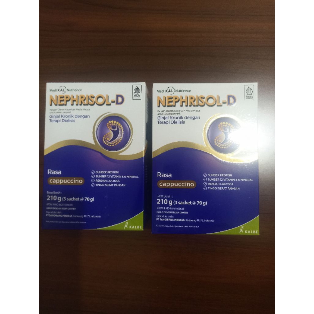 Nephrisol-D 210 Gram Bundle (2 Box) Original ED Jauh