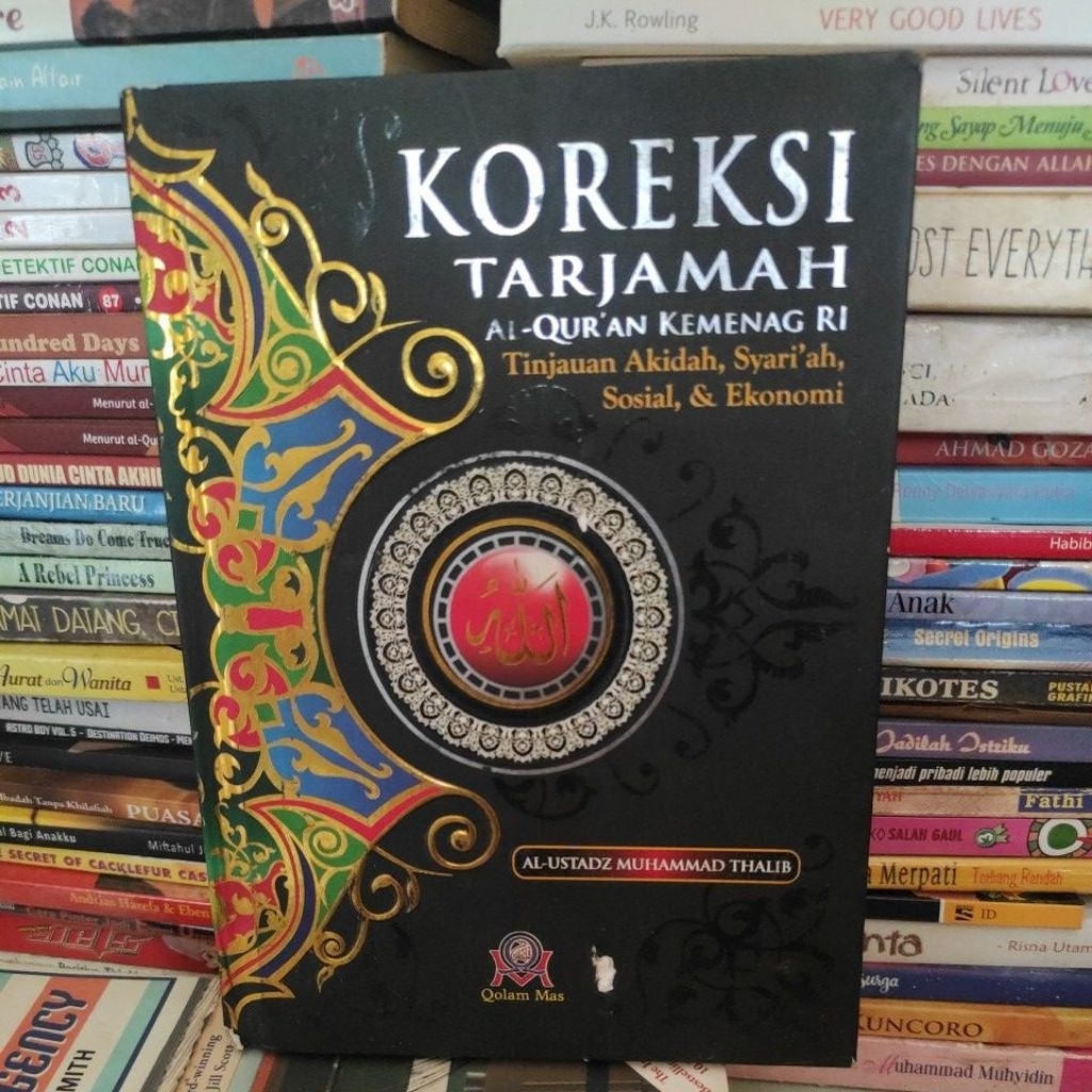 Buku Koreksi Tarjamah Al-Qur'an Kemenag RI - Al-Ustadz Muhammad Thalib - Original