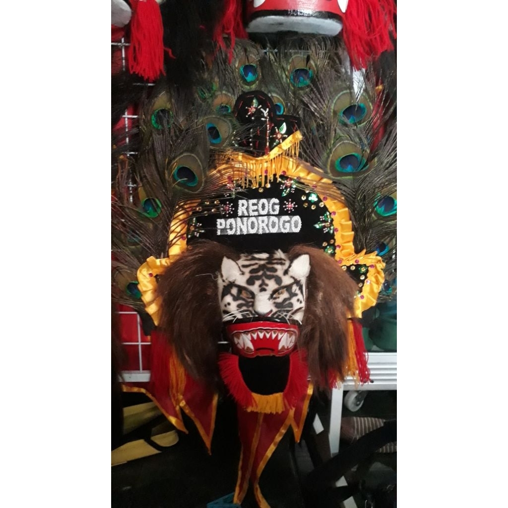 Reog ponorogo mini | reog mini uk 40 cm