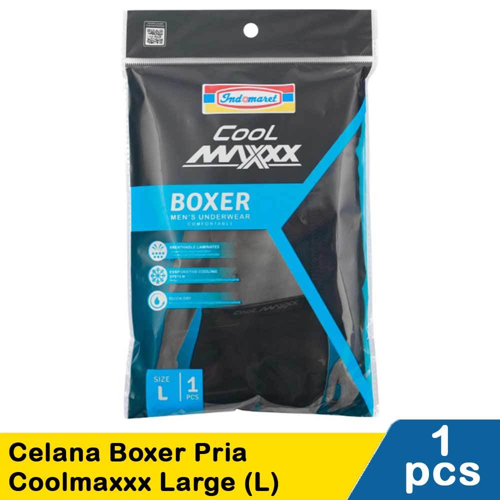Indomaret celana boxer pria coolmaxxx large