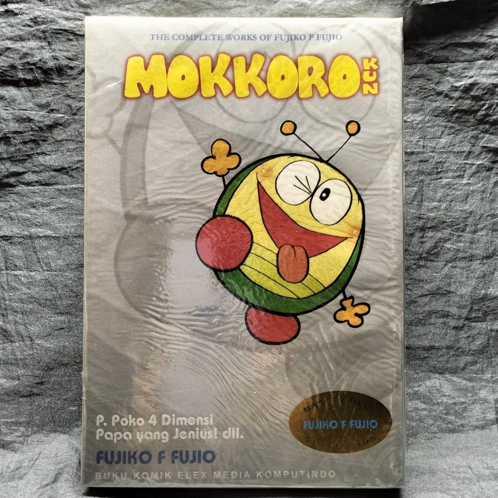 KOMIK BUKU FISIK FUJIKO F FUJIO MASTER PIECE MOKKORO KUN 1 BUKU TAMAT INDONESIA LANGKA ORIGINAL SEGE