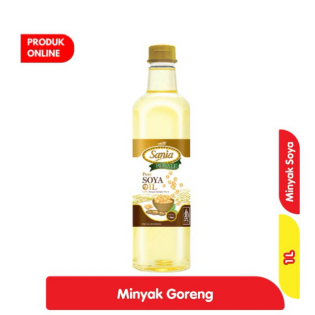 sania royale minyak goreng kedelai 1L / sania royal satu liter minyak goreng kedelai