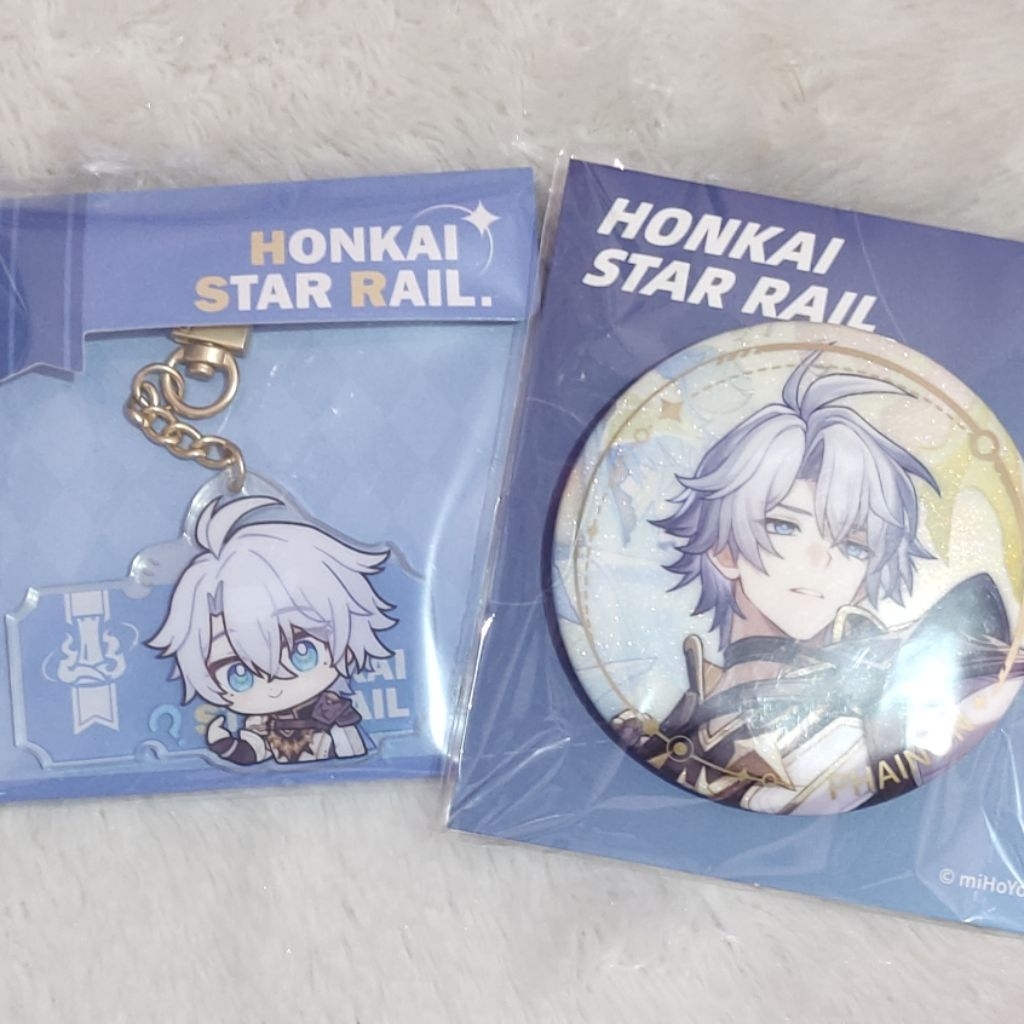 [BUNDLE] hsr honkai star rail phainon badge and keychain