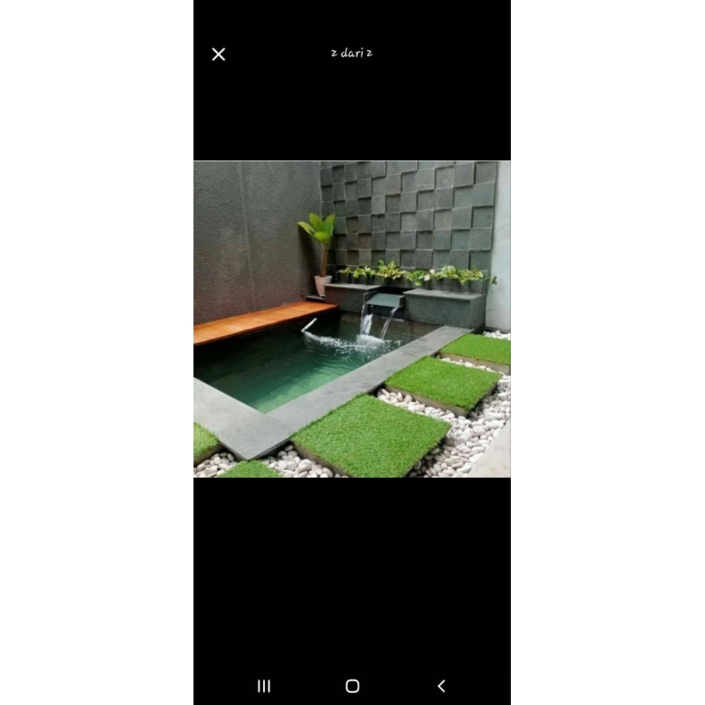 kolam ikan koi minimalis