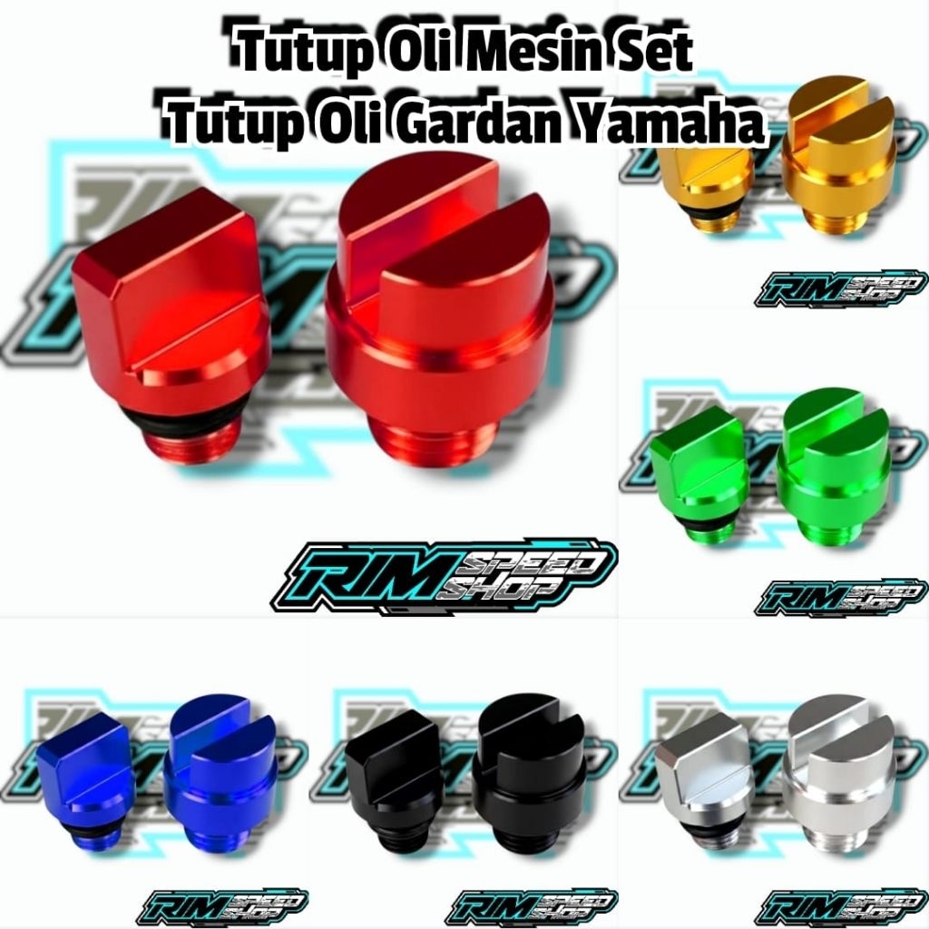 Tutup Oli Mesin Variasi Set Tutup Oli Gardan Yamaha Nmax Mio Nouvo Aerox Filano