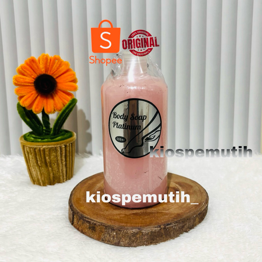 BODY SOAP PLATINUM ORIGINAL 500ML