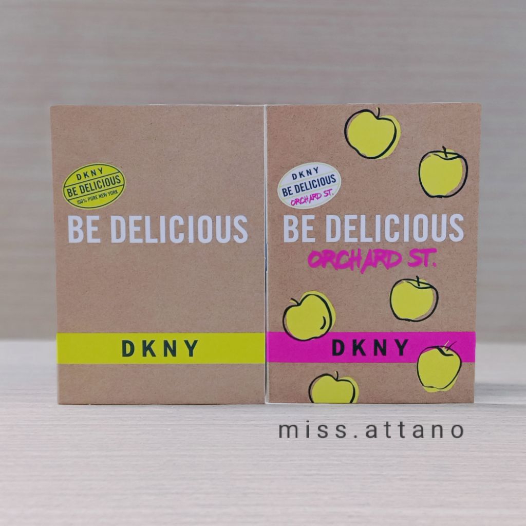 vial parfum original DKNY Be Delicious edp / Orchard st.