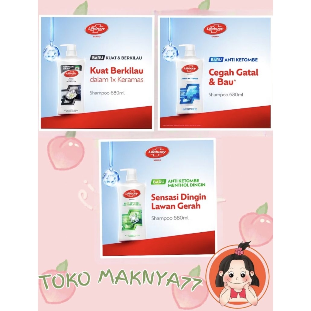 LIFEBUOY SAMPO BOTOL 680ml