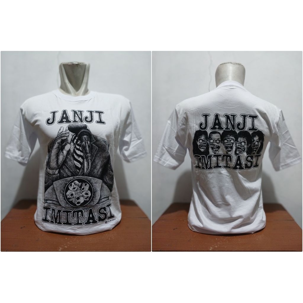 KAOS BAND PUNK SiBUNGA HITAM / KAOS MUSIK TERMURAH