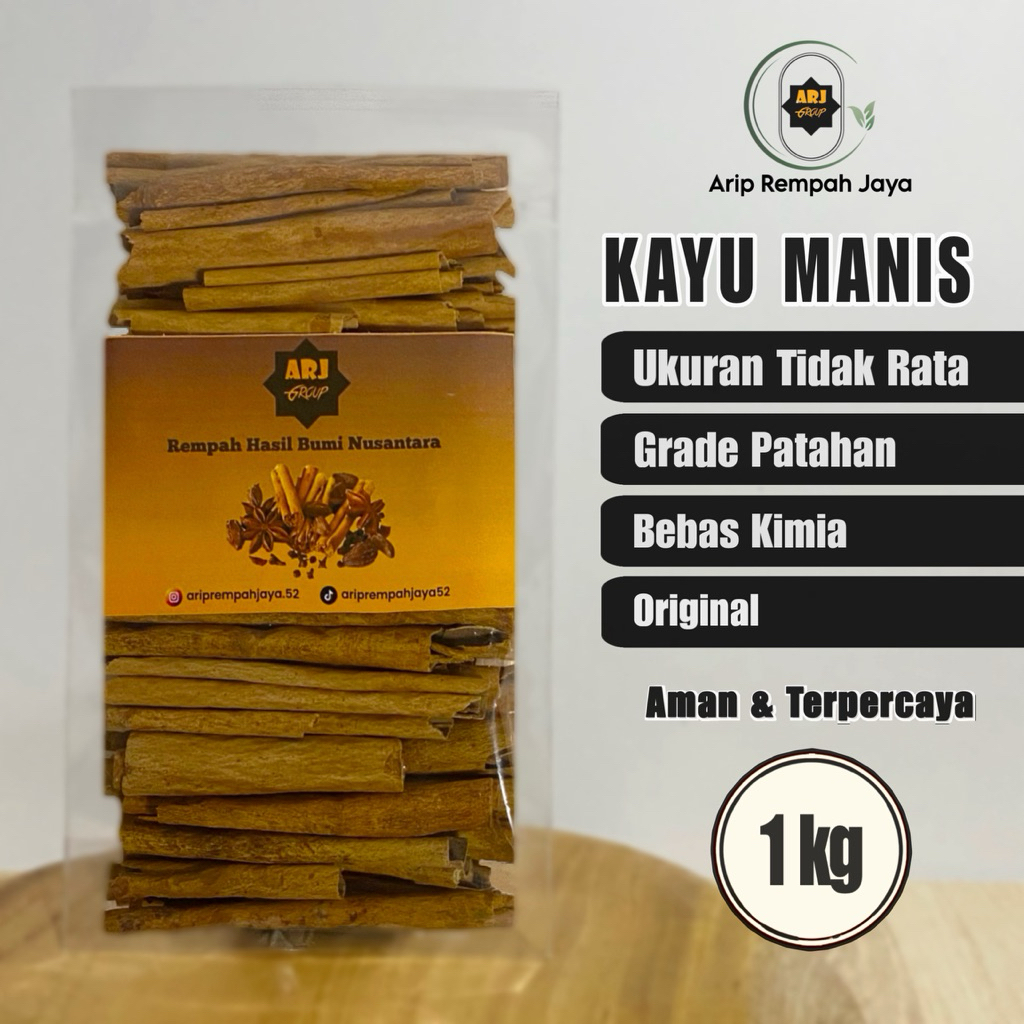Kayu Manis 1 Kg || Kayu Manis Patahan