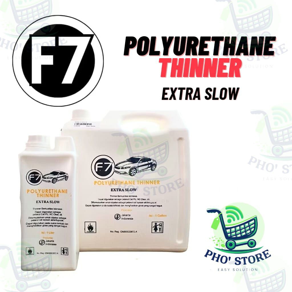 F7 POLYURETHANE THINNER EXTRA SLOW 5 LITER ( THINNER F7  EXTRA SLOW )