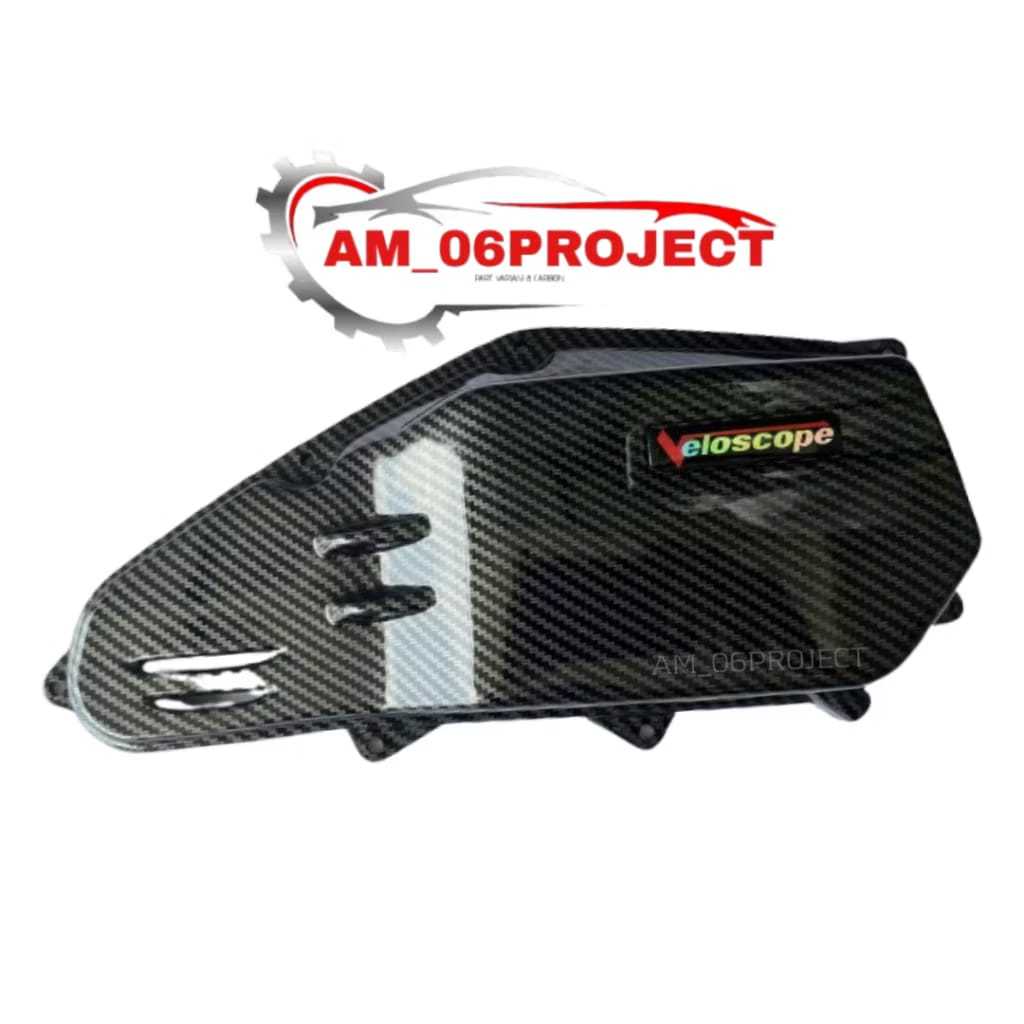 TUTUP FILTER VARIO SLIM CARBON SC 56/COVER FILTER MODEL SLIM VARIO 125 NEW/OLD/BOK FILTER VARIASI