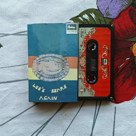 kaset pita the rollies let's start again bootleg jadul