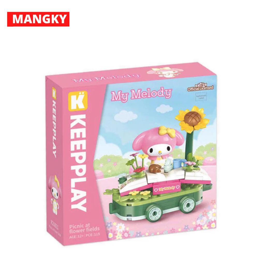 Keeppley My Melody Picnic At Flower Fields