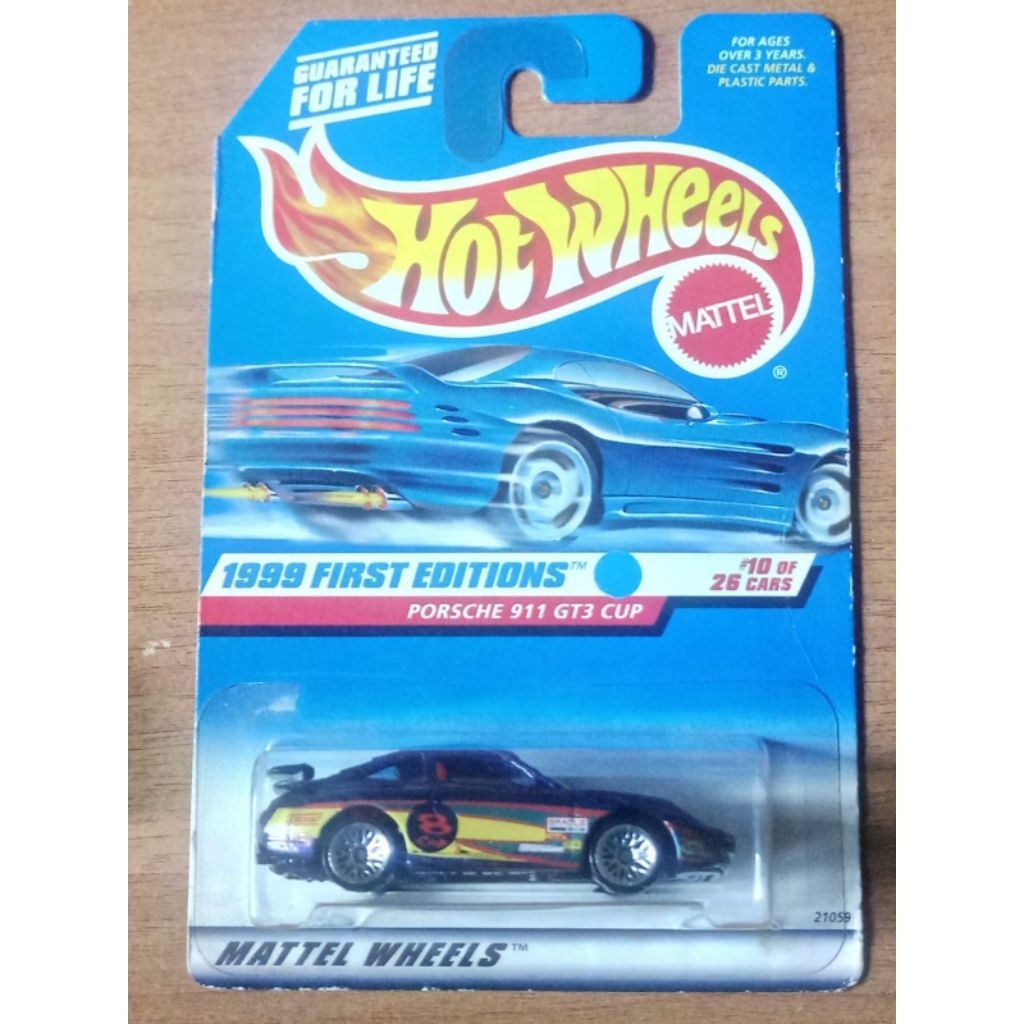 Porsche 911 gt3 first edition blue card