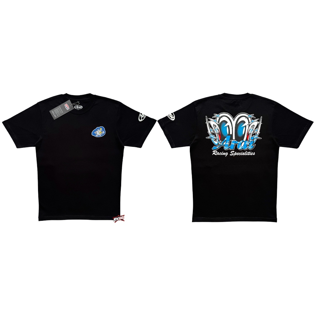 KAOS TSHIRT AAARAI NAKANO ARAI HELMET RACING SPECIALISTS  MOTOGP MX MOTOCROSS TRAIL MOTOSPORT - NAKA