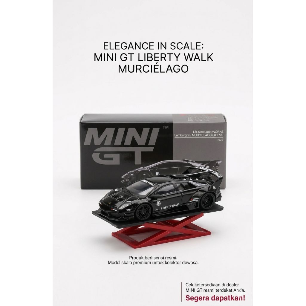 MINI GT LOOSE LAMBORGHINI MURCIELAGO LBWK