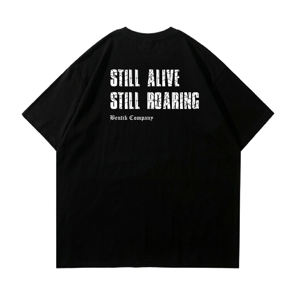 Tshirt 1933 Still Alive | Black | Beutik Company