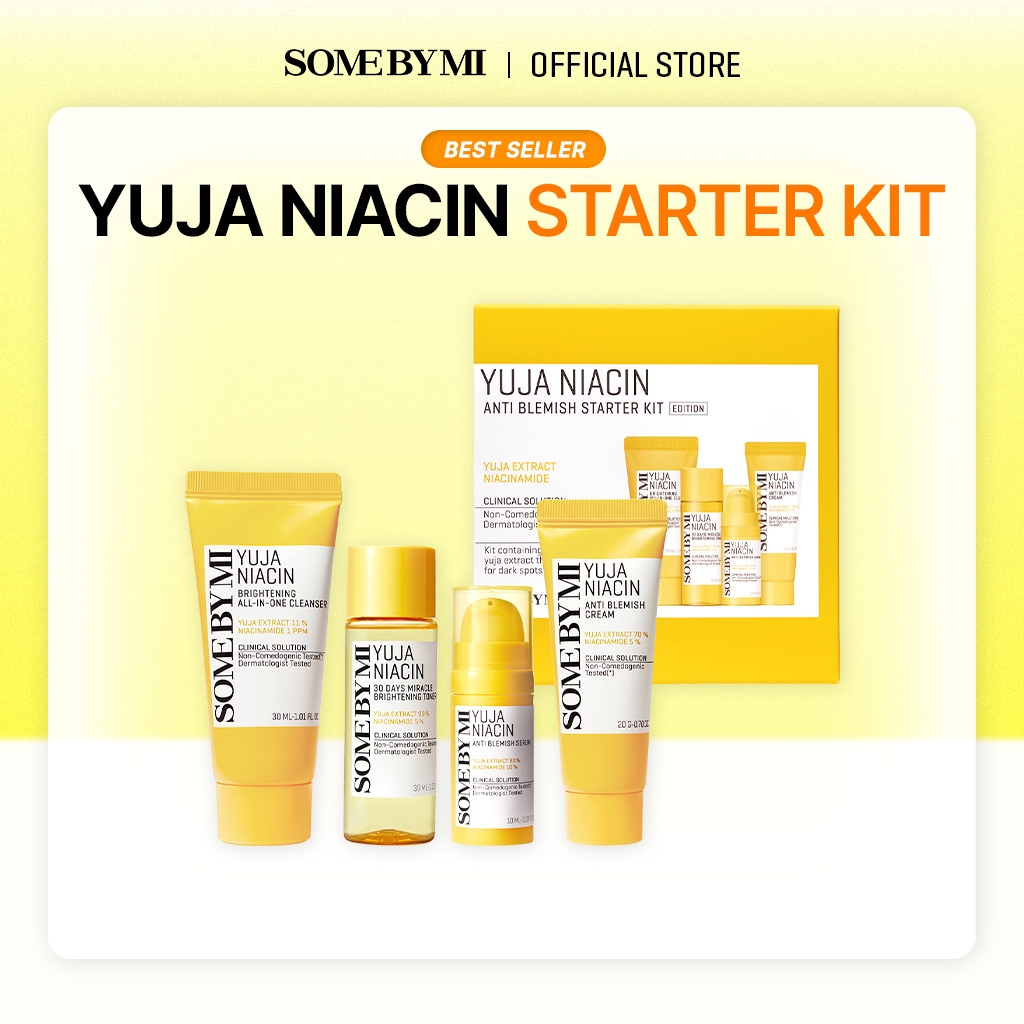 [NO.1 BRIGHTENING KIT] SOME BY MI Yuja Niacin Anti Blemish Starter Kit