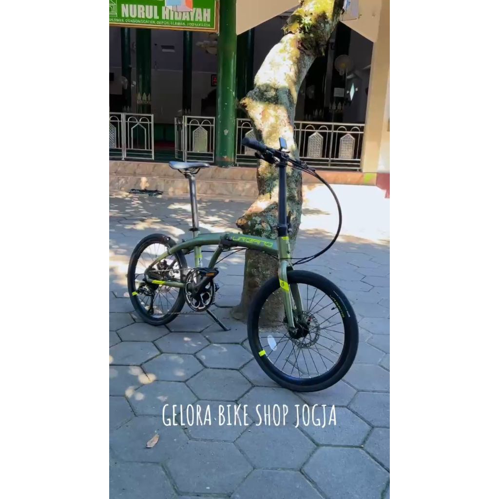 Sepeda lipat polygon Urbano 5 (sepeda bekas)