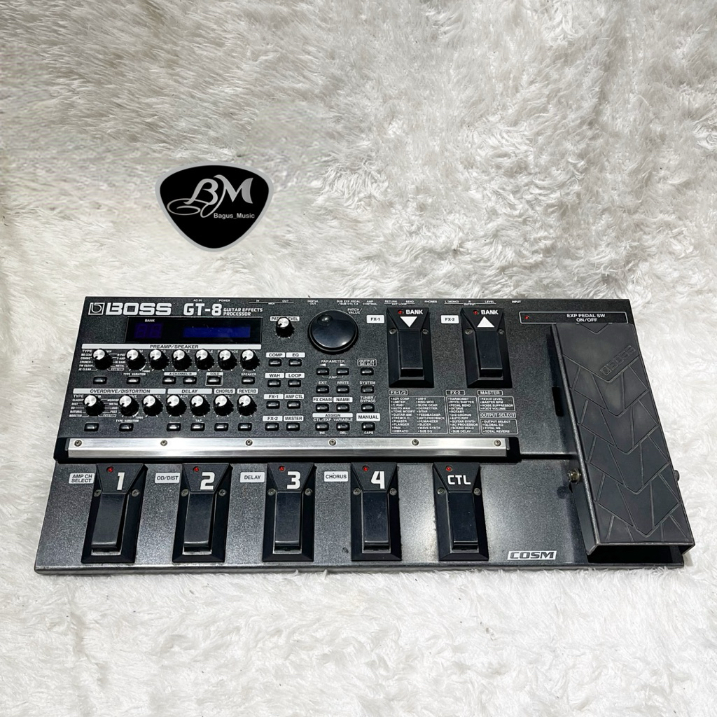 Efek Gitar Boss GT8 / GT 8