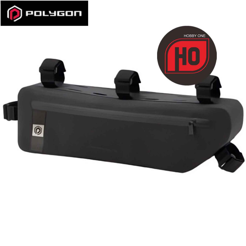 POLYGON Weatherproof 3.5 Liter Frame Bag Black - Tas Sepeda