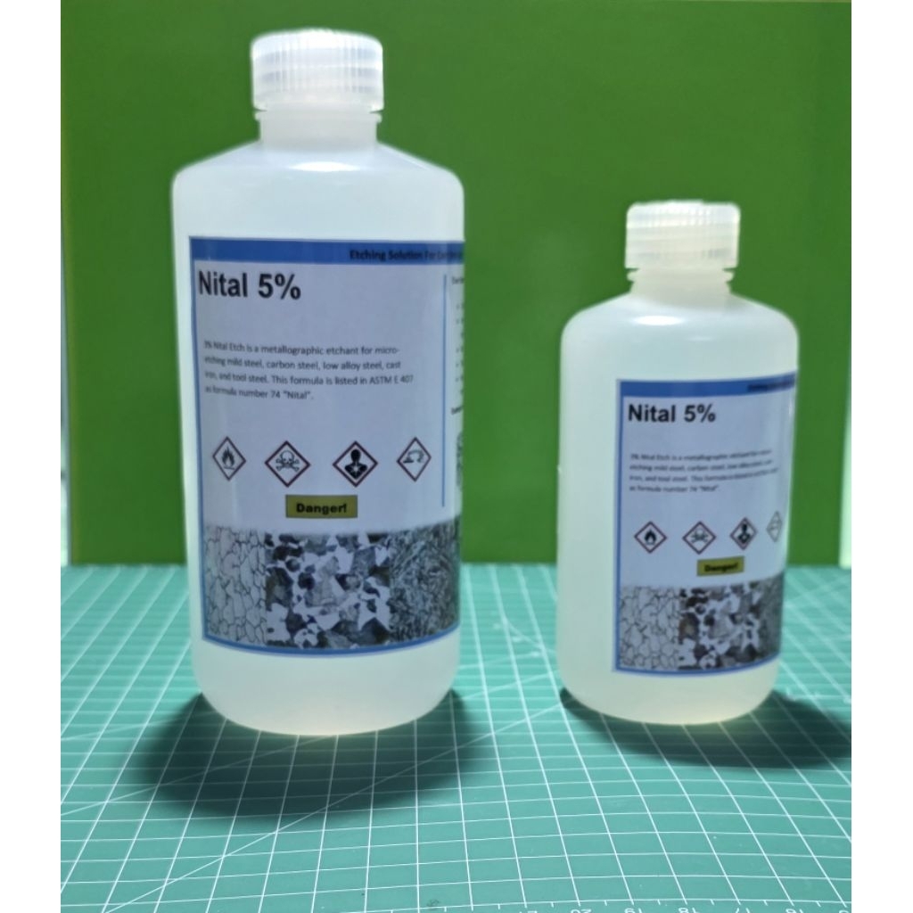 Nital - Etching Solution for Cast Iron and Carbon Steel 500ml
