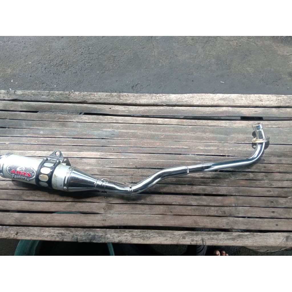 knalpot AHRS Supra x 125 original