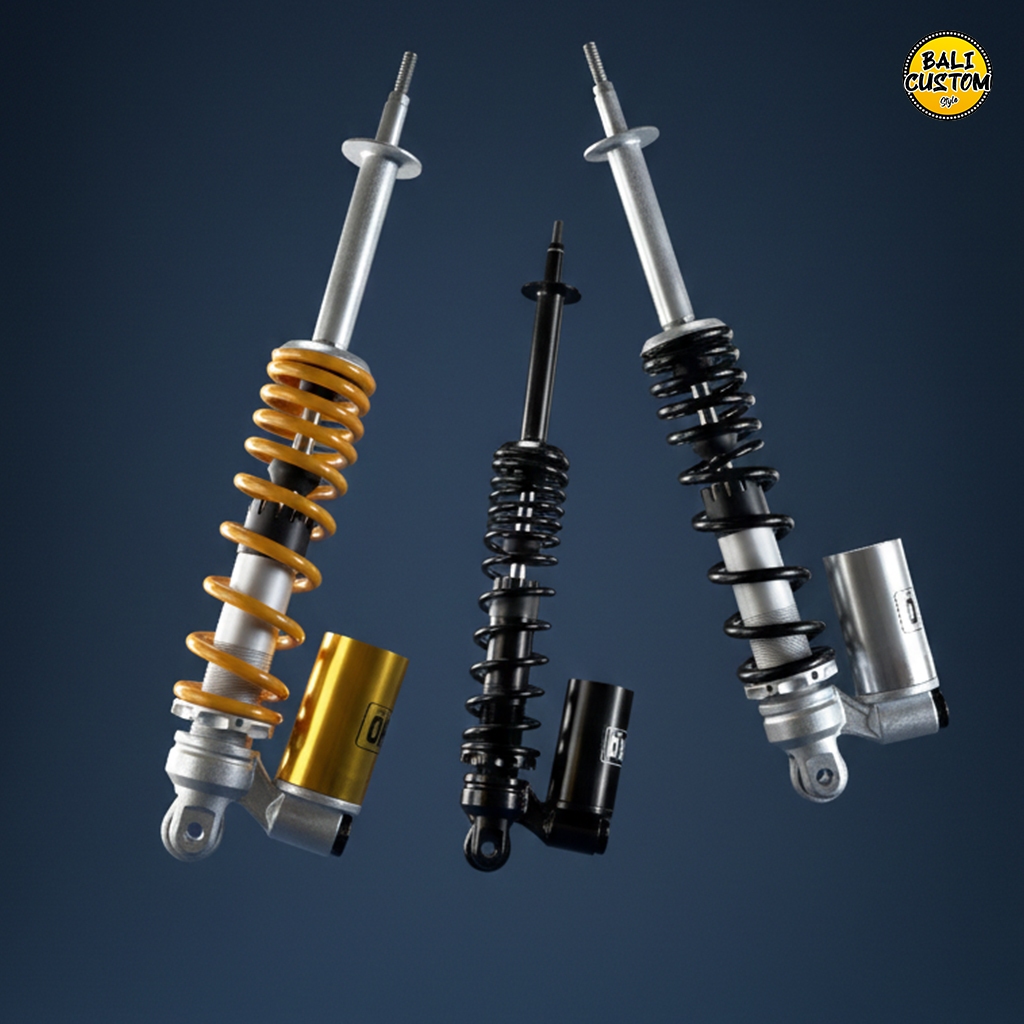 Shock Belakang Copy Ohlins Premium Pnp Vespa Sprint, Primavera,Lx,S125