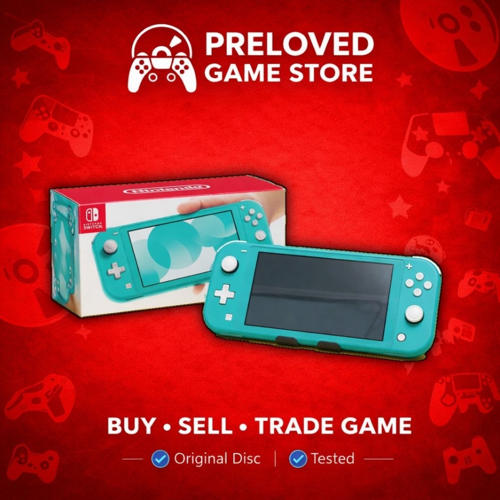 Nintendo Switch Lite OFW 2024 Fullset Mulus No Minus