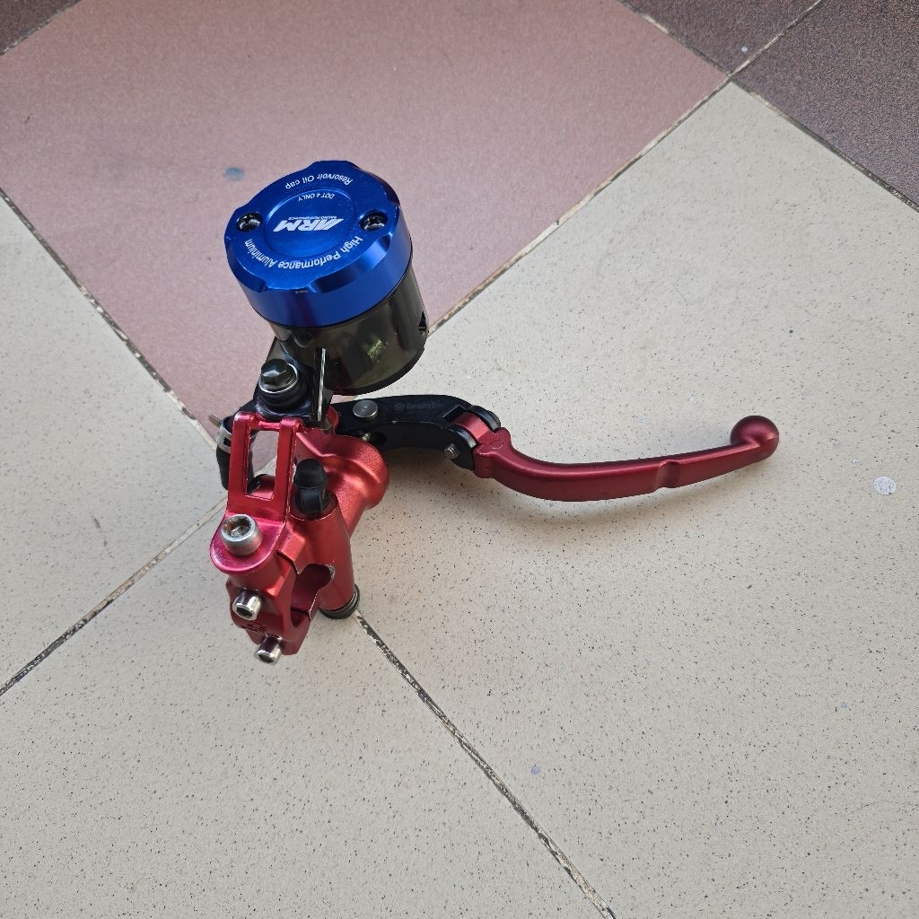 Master Rem RCB S1 Kanan S 1 Red Merah 14MM 14 MM Handle Brembo Tabung Big Arm Second Bekas