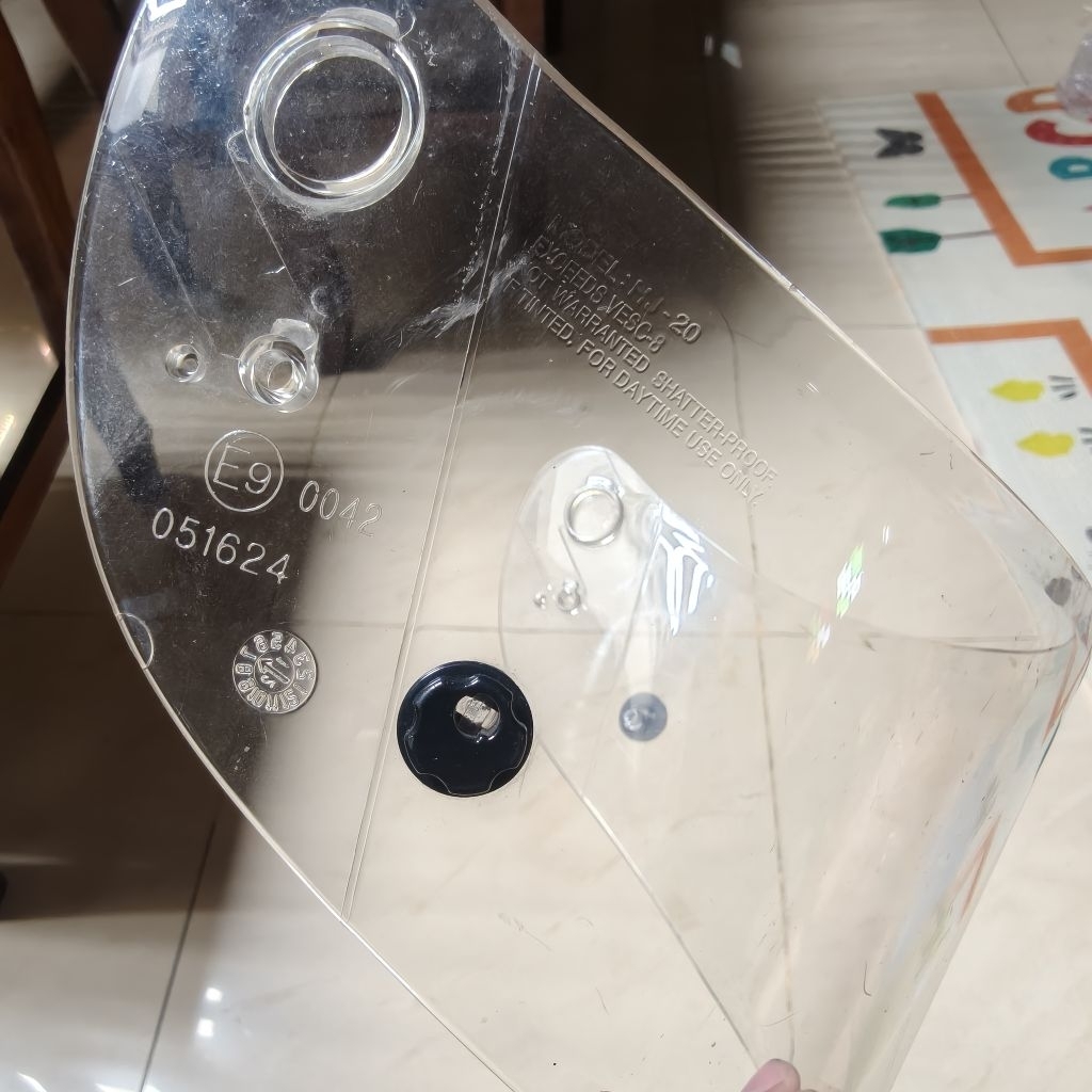 Visor HJC Rpha 10 Kaca Clear Second Bekas Original Ori