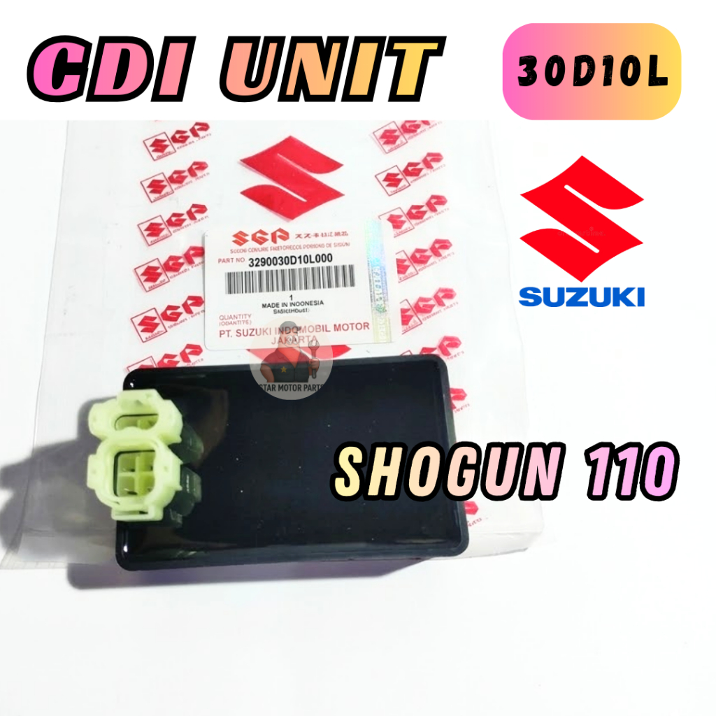 3290030D10L000 CDI SHOGUN CDI UNIT SHOGUN 30D10L ORIGINAL SUZUKI SHOGUN 110 DLL