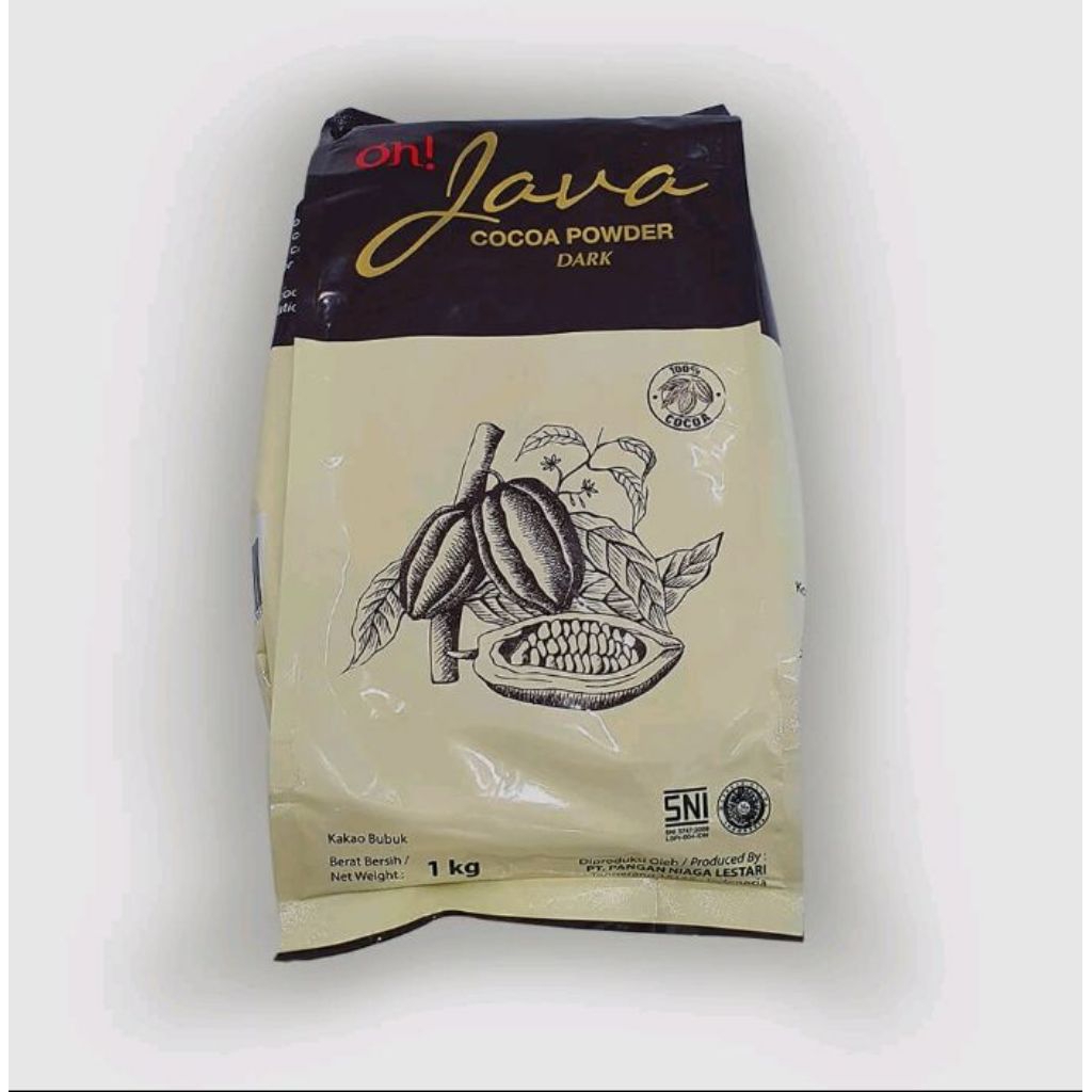 oh java cocoa powder dark 1 kg