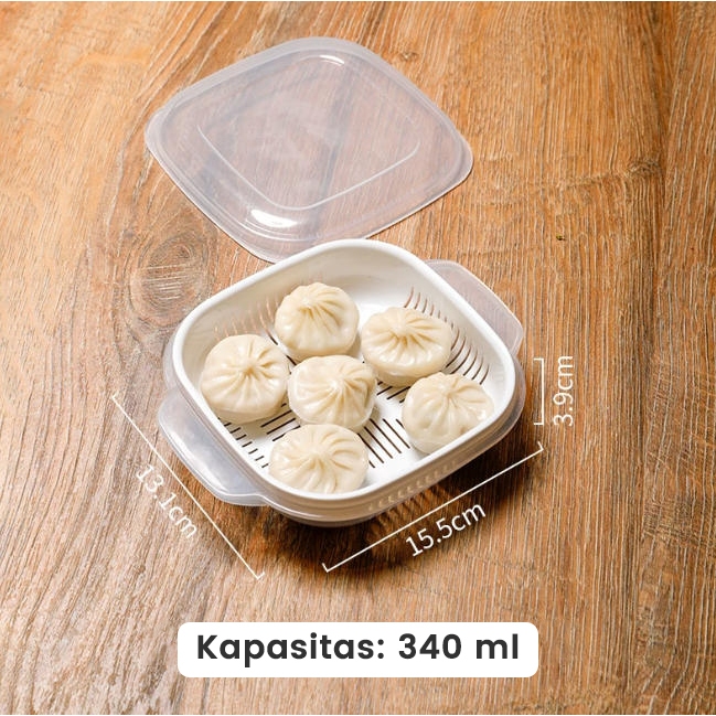 Sakula Makan Tempat Makan Portable Tahan- BPA Free, Anti Bocor, Untuk Bekal Kantor Sekolah Kuliah
