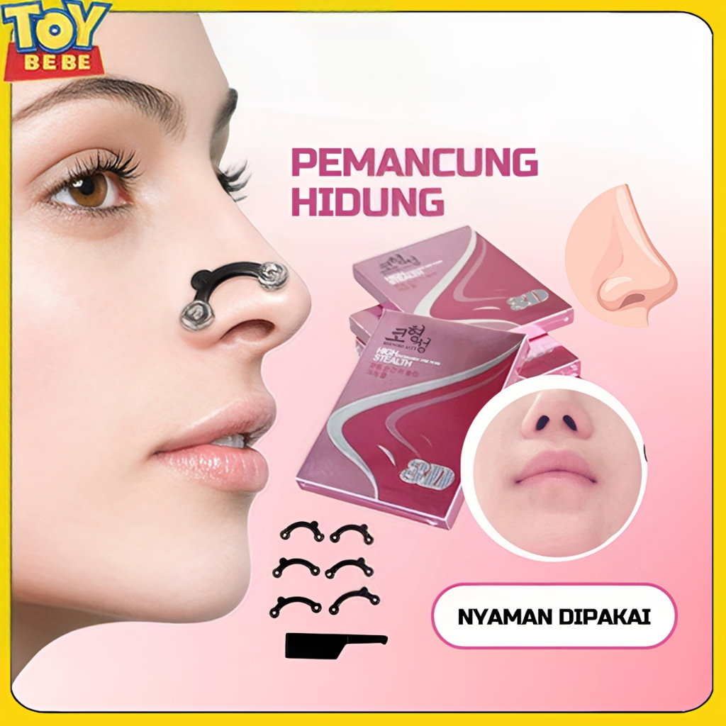TOYBEBE Pemancung Hidung Permanen /Alat Pemancung Hidung Bestseller/Nasal Dilator/Hidung Mancung /No