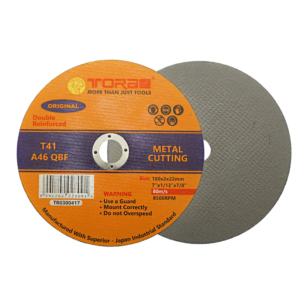 TORA Batu Potong Resibon 7 Inch A46 QBF T41 - Abrasive Cutting Wheel