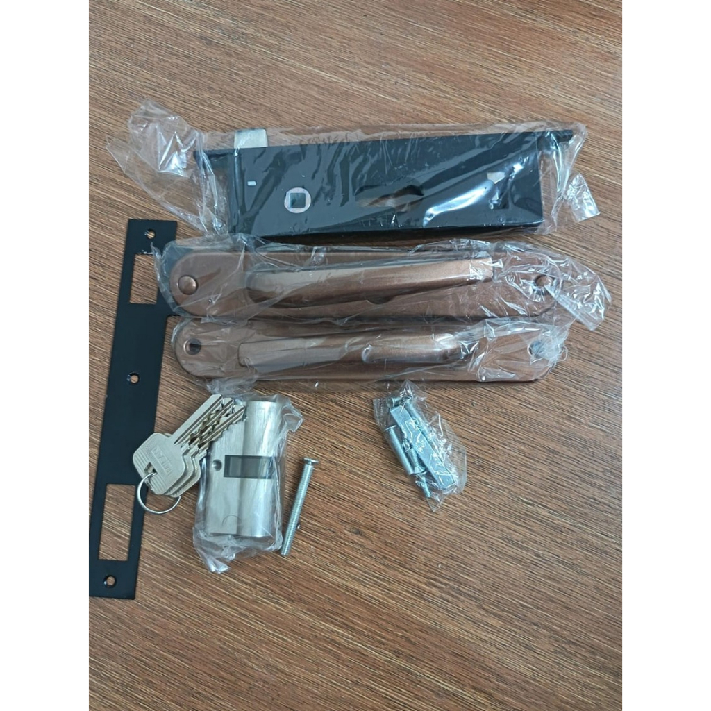 Kunci Pintu Kawat Nyamuk Aluminium Stamvick 1 Set