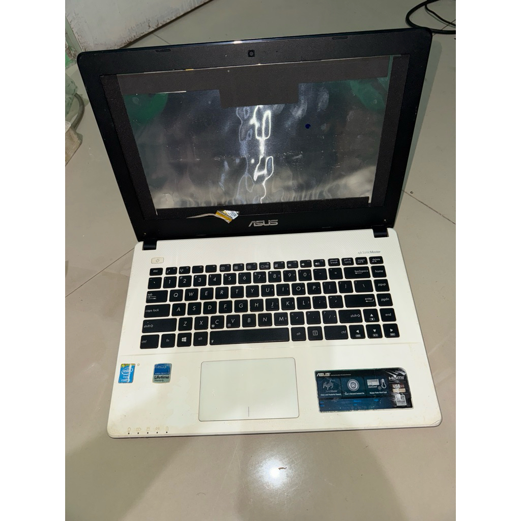 casing Asus A450L pulset minus dvd kosong