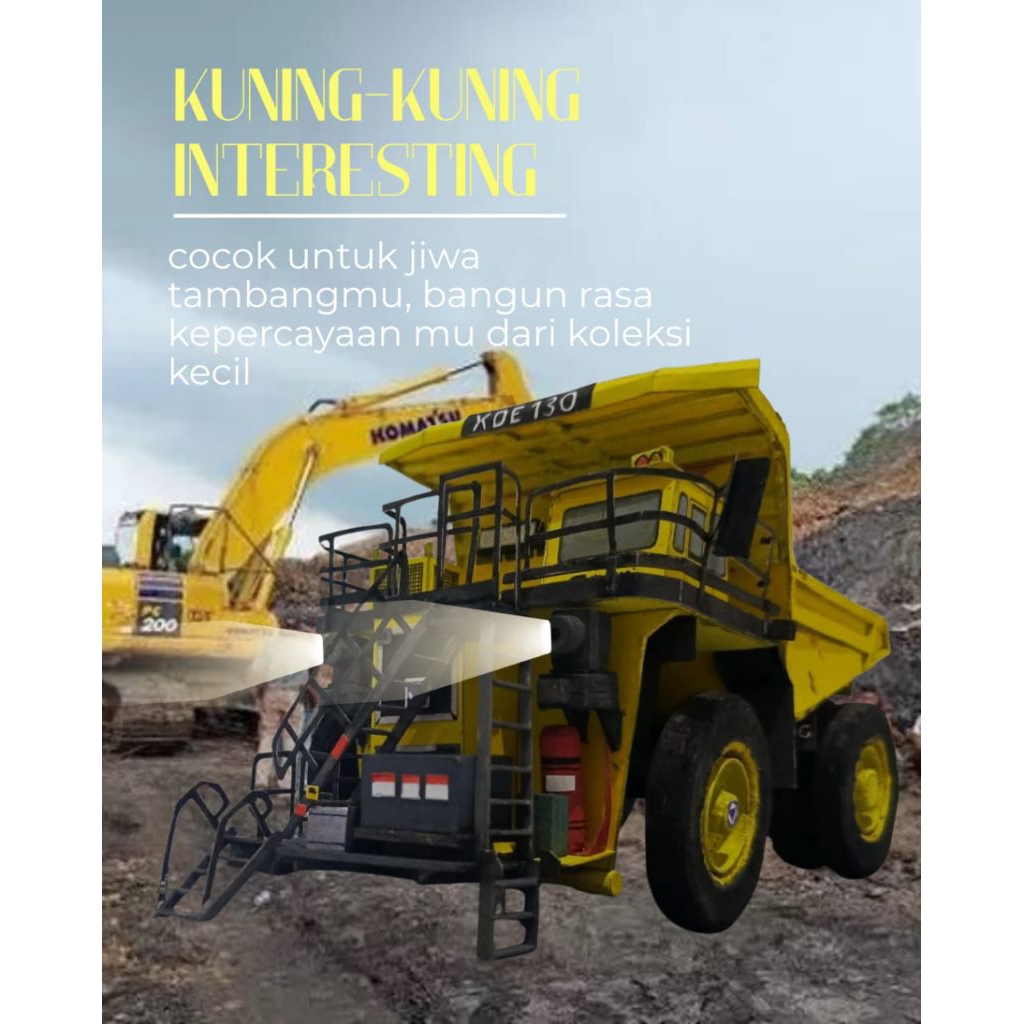 Miniatur truk tambang/ miniatur truk/ truk tambang/ miniatur alat berat/ miniatur truk/ koleksi/ min